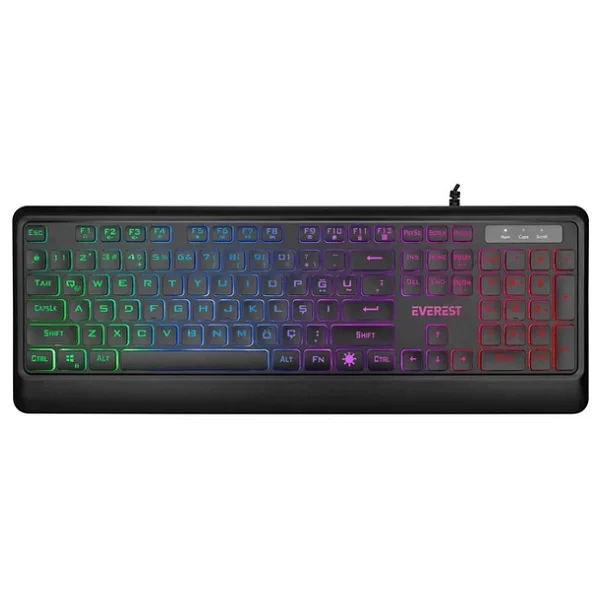 Everest Forza Plus Km-R59 Kablolu Oyuncu Klavye Mouse Seti - Görsel 5