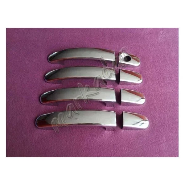 Woc Chrome Ford C-Max Krom Kapı Kolu 2003-2010 4 Kapı Paslanmaz Çelik - Görsel 3