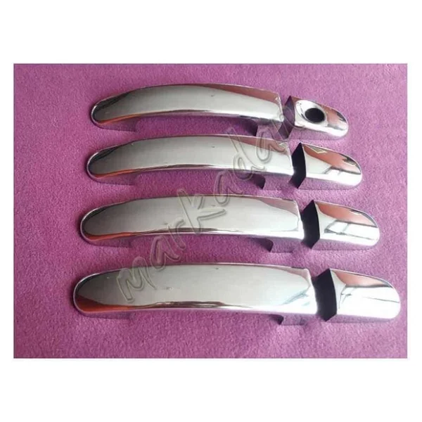 Woc Chrome Ford C-Max Krom Kapı Kolu 2003-2010 4 Kapı Paslanmaz Çelik - Görsel 5
