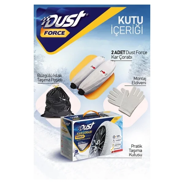 Dust Force Small Kar Çorabı - Görsel 5