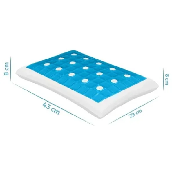 Viscofoam Terletmeyen 43x29 Cm Ortopedik Bebek Yastığı - Görsel 4