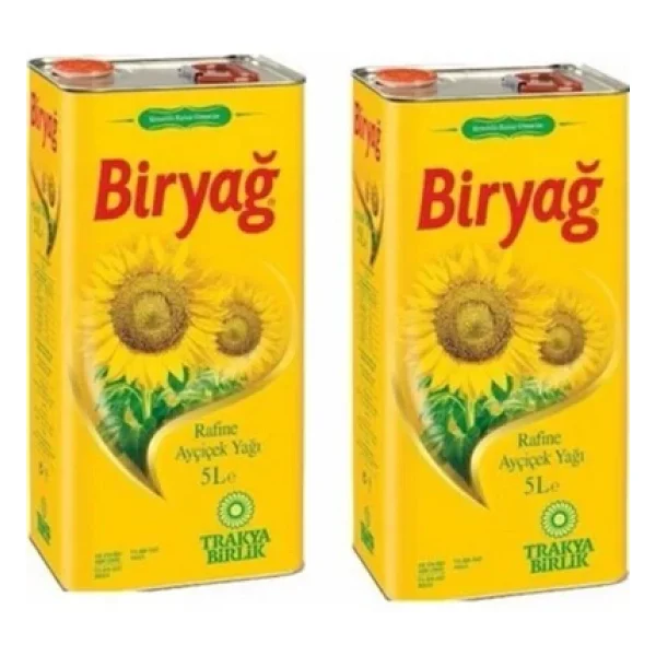 Biryağ Ayçiçek Yağı 5 Lt Teneke 2'li - Görsel 5