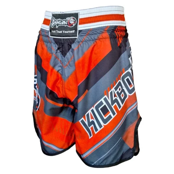 Dragondo Kb244 Kick Boks Şortu Kick Boxing Antrenman Şortu Dijital Baskılı Şort - Görsel 2