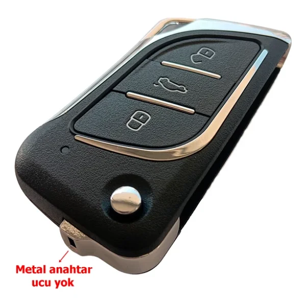 Cadillac Tipli Kd Keydiy Nb30 Uyumlu Anahtar Kabı Kumanda Kabı Oto Anahtarlık - Görsel 7