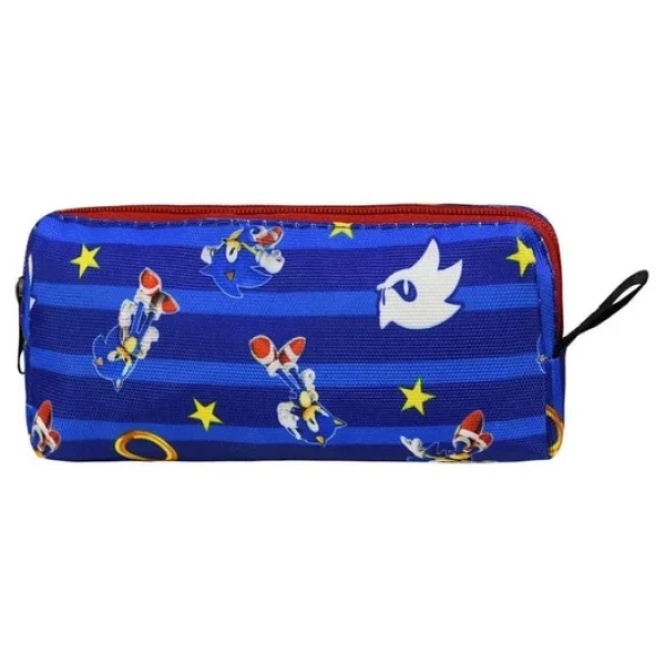 Sonic 3 Lü Set Okul Çantasi İlk Okul Beslenmeli Erkek - Görsel 7