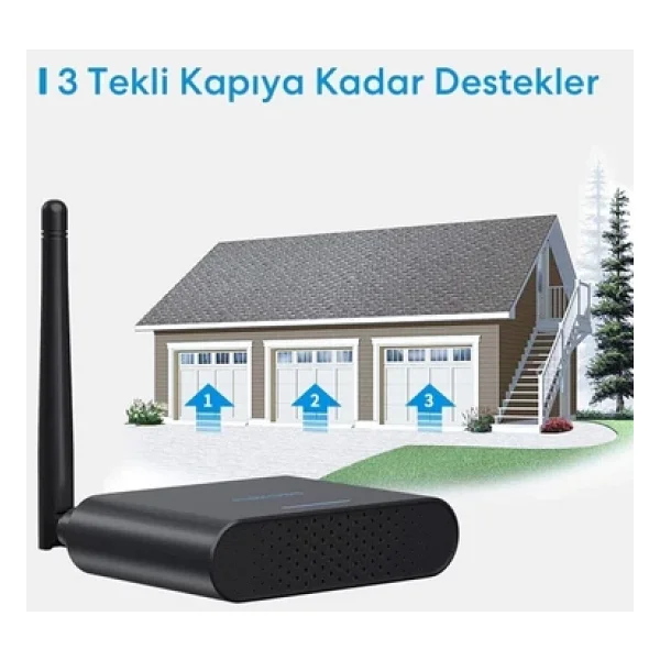 Meross Wi-Fi Garaj Kapısı Kontrollü Akıllı Anahtar - Görsel 3