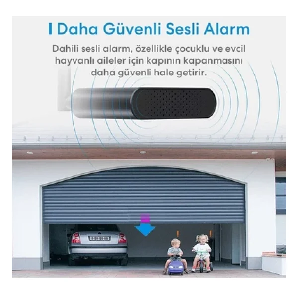 Meross Wi-Fi Garaj Kapısı Kontrollü Akıllı Anahtar - Görsel 7