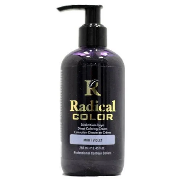 Radical Color Su Bazlı Saç Boyası 250 Ml Mor - Görsel 4