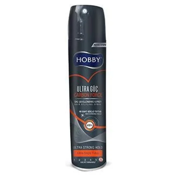 Hobby Style & Protect Carbon Force 250 Ml Saç Spreyi - Görsel 2