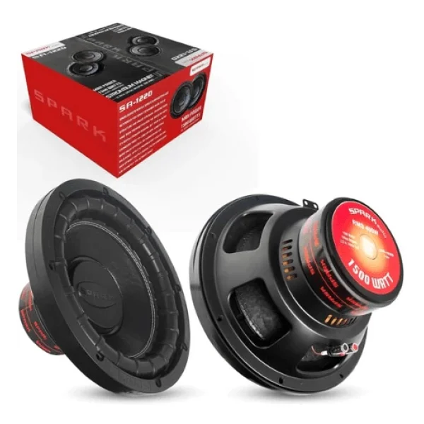 Spark Sa-1220 1500 W 30 Cm Subwoofer Oto Hoparlör - Görsel 3