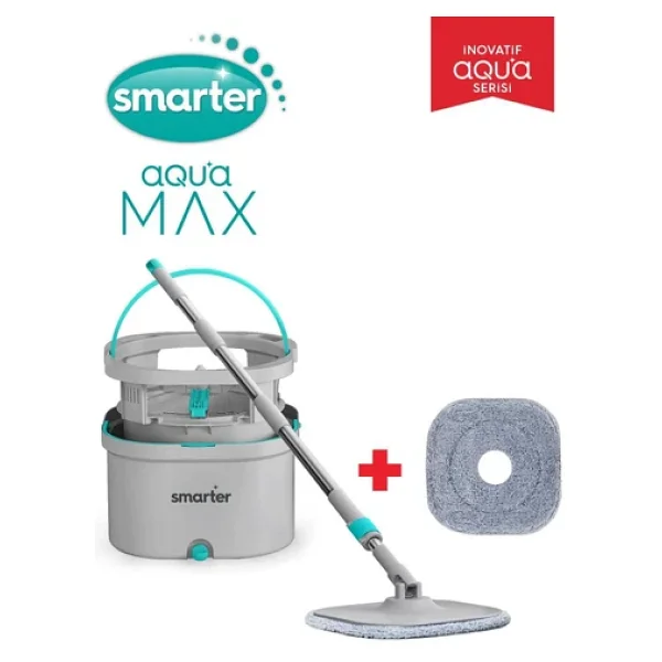 Smarter Aqua Max Temizlik Seti + Yedek Mop - Görsel 6