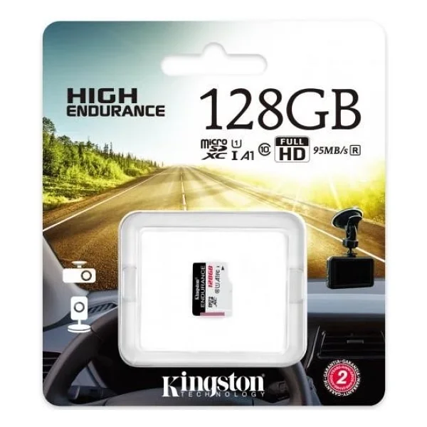 Kingston High Endurance Sdce/128gb Class 10 Uhs-I A1 128 GB Micro Sd Kart - Görsel 3