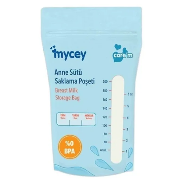 Mycey 25'li Anne Sütü Saklama Poşeti 2 Adet - Görsel 2