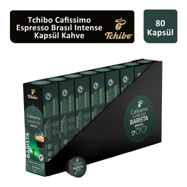 Tchibo Cafissimo Espresso Kapsül Kahve 80'li - Görsel 5