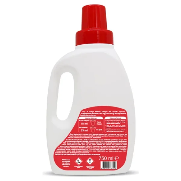 Paky Bulaşık Makinesi Jel Deterjanı 750 ml - Görsel 6