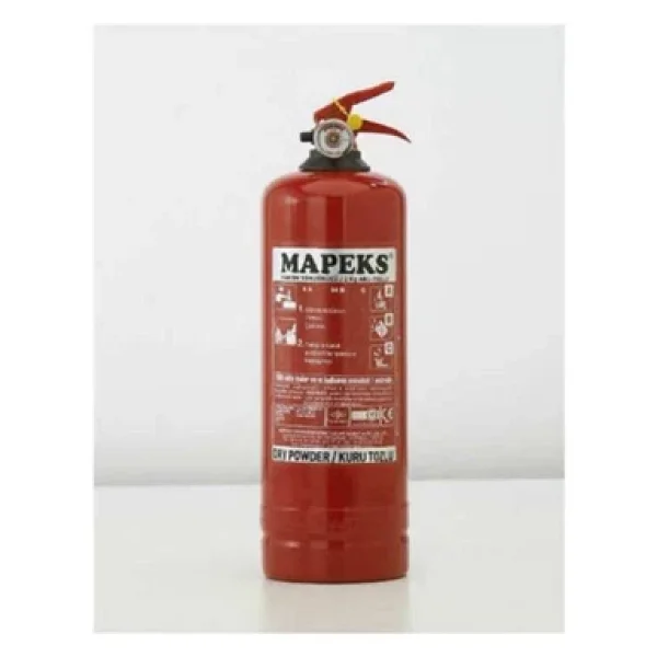 Mapeks Abc Tipi Kuru Kimyevi Toz 1 Kg Yangın Tüpü - Görsel 2