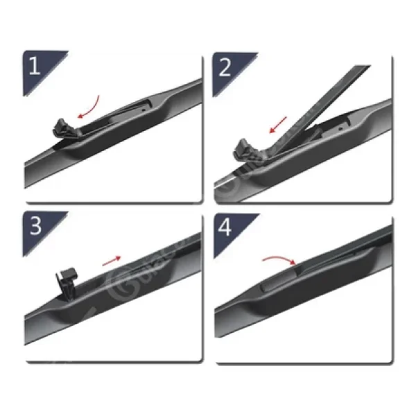 Hyundai Getz Ön Silecek Takımı (2002-2011) Rbw Hibrit - Görsel 3