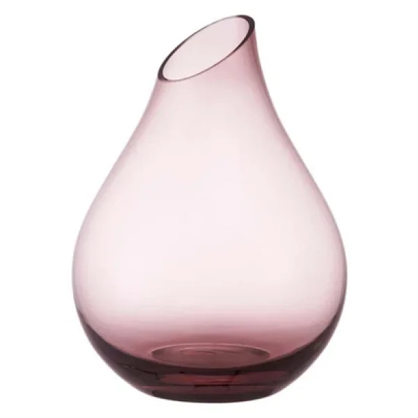 Ikea Sannolık Cam Vazo, Pembe, 17 Cm - Görsel 3