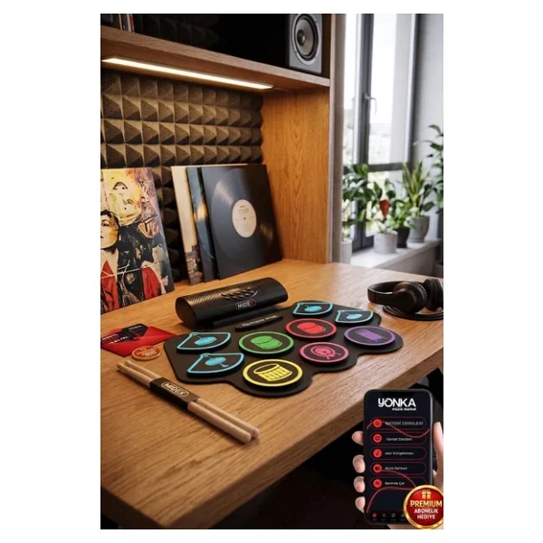 Midex Ddx-75 Şarjlı Dijital Davul - Görsel 4