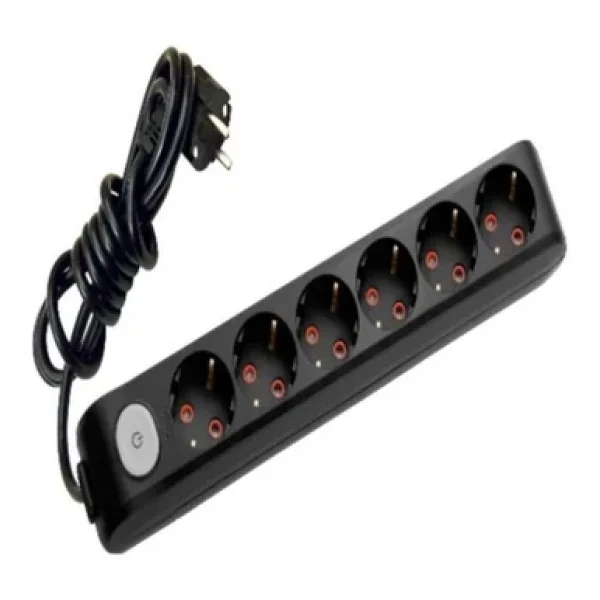 Viko Multi-Let Topraklı Anahtarlı 1 M 6'lı Priz - Görsel 3