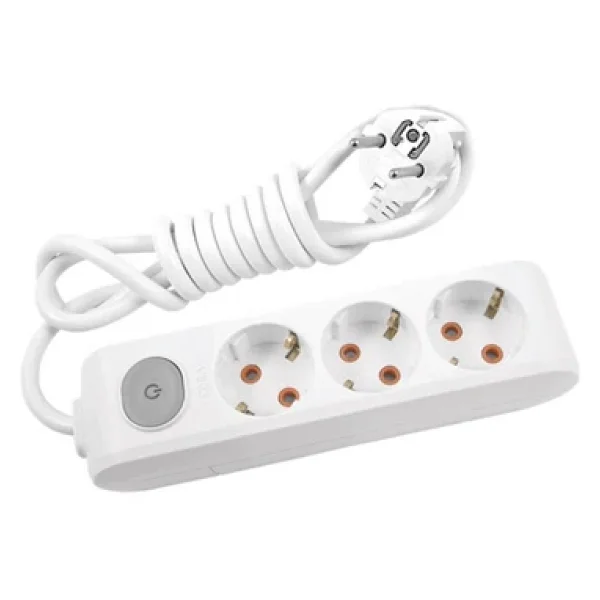 Viko Multi-Let Topraklı Anahtarlı 3 M 3'lü Priz - Görsel 4