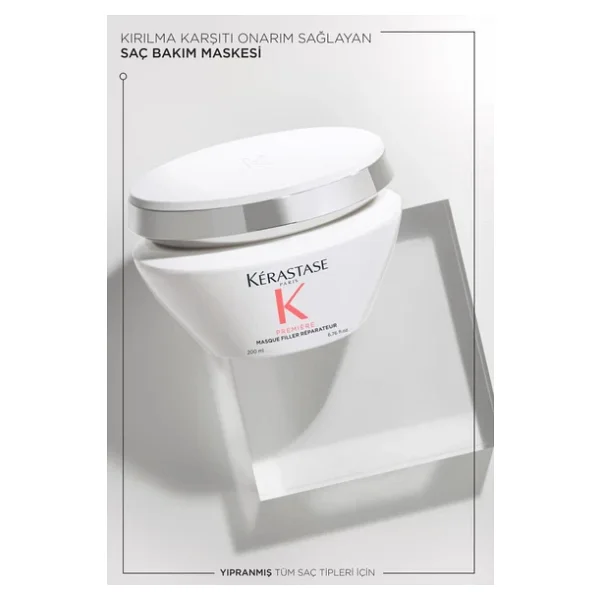 Kerastase Premiere Masque Filler Reparateur Kırılma Karşıtı Onarıcı Saç Maskesi 200 Ml - Görsel 9