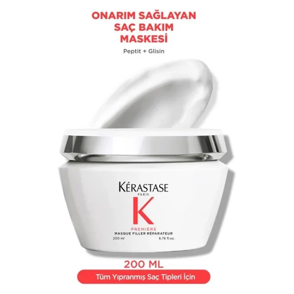 Kerastase Premiere Masque Filler Reparateur Kırılma Karşıtı Onarıcı Saç Maskesi 200 Ml - Görsel 7