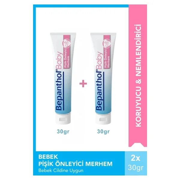 Bepanthol Baby Pişik Kremi 30 Gr 2 Adet - Görsel 4