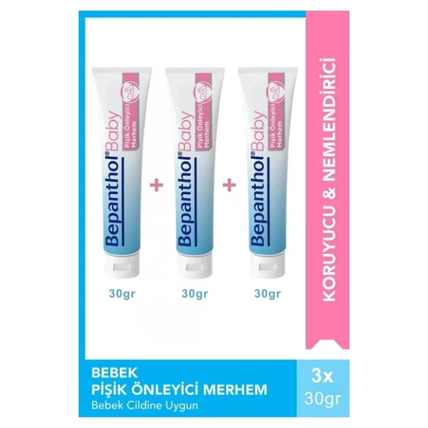 Bepanthol Baby Pişik Kremi 30 Gr 3 Adet - Görsel 4