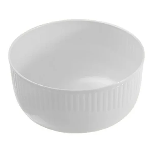 Plastik 21cm Derin Banyo Hamam Tası Beyaz - Görsel 3