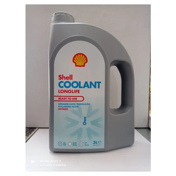 Shell Coolant Longlife -37 Derece 3 Lt Kullanıma Hazır Kırmızı Antifriz - Görsel 3