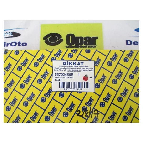Opar Polen Fıltresı Grande Punto 55702456e - Görsel 6