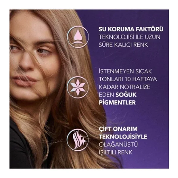Koleston Supreme 7.18 Işıltılı İnci Küllü Kumral Saç Boyası - Görsel 7