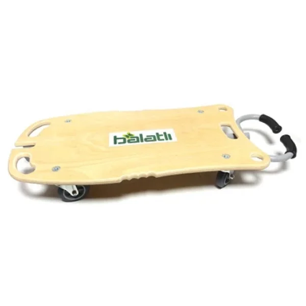 Balatlı Ahşap Yük Ve Paket Taşıma Arabası 200 Kg - Görsel 8