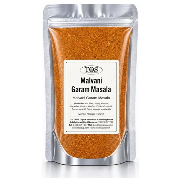 Malvani Garam Masala 500 gr Malvani Garam Masala - Premium Quality Baharat Karışımı - Görsel 2
