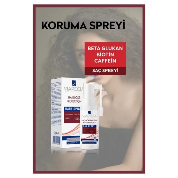 Viapecia Dökülmeye Karşı 60 Ml Saç Spreyi - Görsel 6