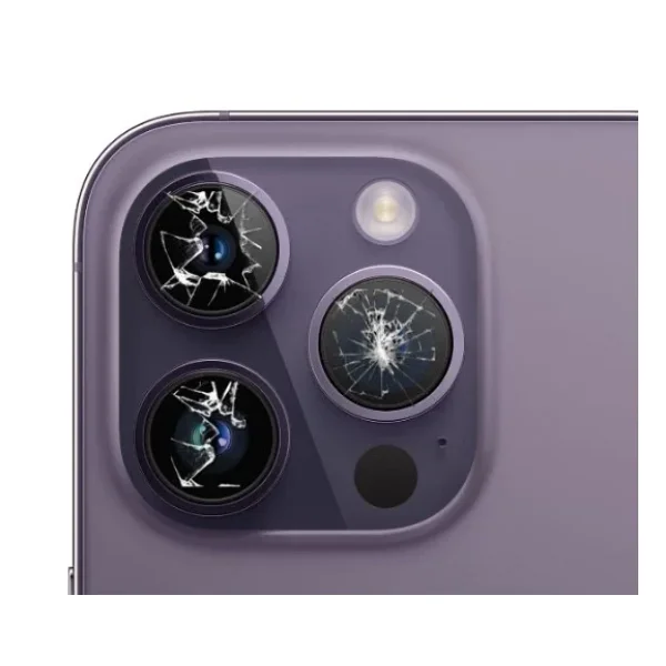 Te iPhone 14 Pro Max Kamera Camı Lensi (Çıtasız Sadece Teknik Cam) - Görsel 3