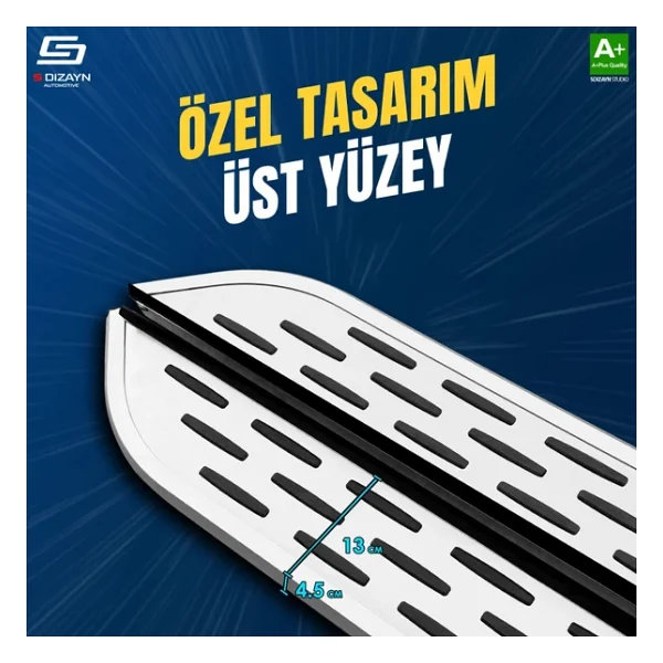 Qashqai 2007 2008 2009 2010 2011 2012 2013 2014 Araca Özel Yan Basamak - Görsel 3