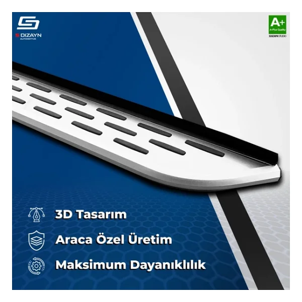 Qashqai 2007 2008 2009 2010 2011 2012 2013 2014 Araca Özel Yan Basamak - Görsel 8