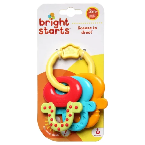 Bright Starts License To Drool Anahtarlık Dişlik - Görsel 7