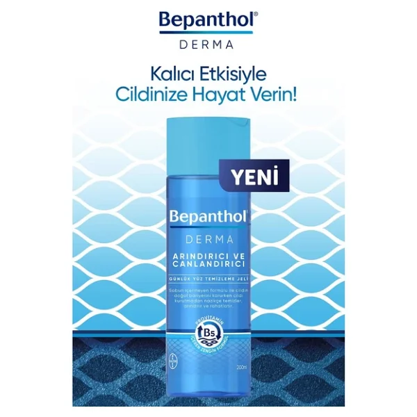 Bepanthol Derma Gece Kremi 50 Ml + Arındırıcı & Canlandırıcı Yüz Temizleme Jeli 200 Ml - Görsel 5