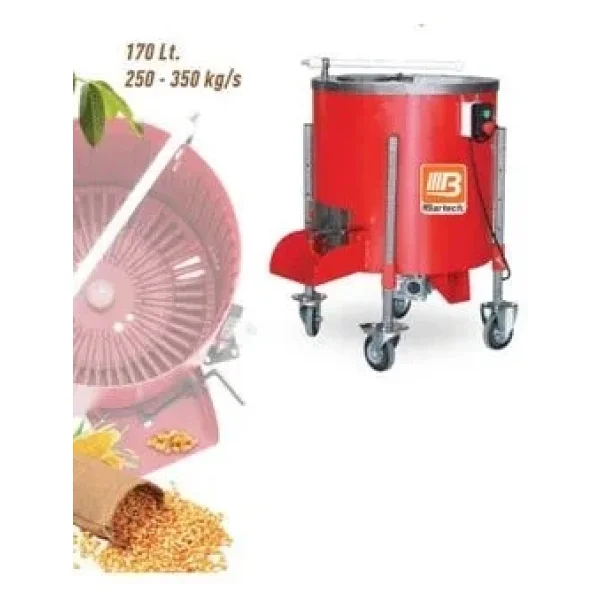 Bartech 170 Lt Yaş Ceviz Kabuk Soyma Makinesi - Görsel 5