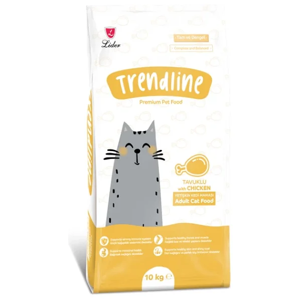 Trendline Tavuklu 10 Kg Yetişkin Kedi Maması - Görsel 5