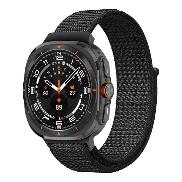 Gpack Samsung Galaxy Watch Ultra 47mm Kordon CırtCırt Kumaş Ayarlanabilir - Görsel 2