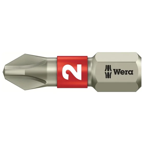 Wera 3851/1 Ts Paslanmaz Ph/Yıldız 2x25mm Bits 05071011001 - Görsel 6