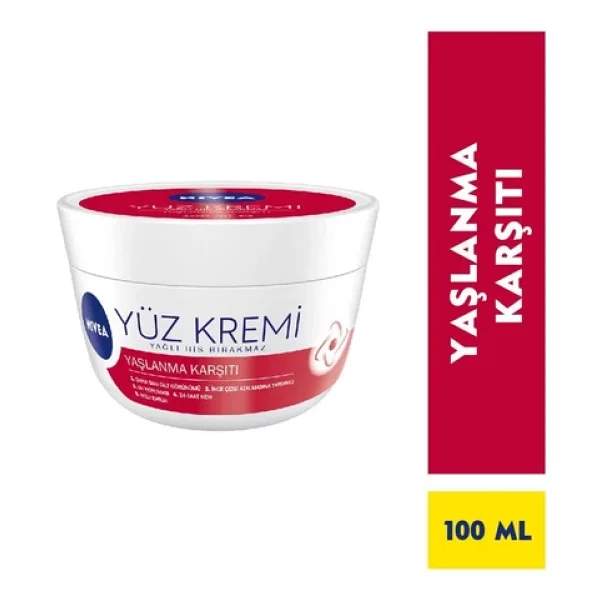 Nivea Yaşlanma Karşıtı Yüz Kremi 100 Ml - Görsel 5