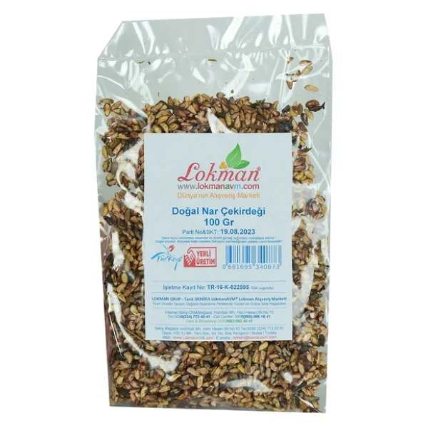 Lokmanavm Nar Çekirdeği 100 Gr - Görsel 2