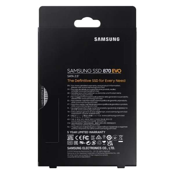 Samsung 870 Evo Mz-77e1t0bw Sata 3.0 2.5" 1 TB SSD - Görsel 7