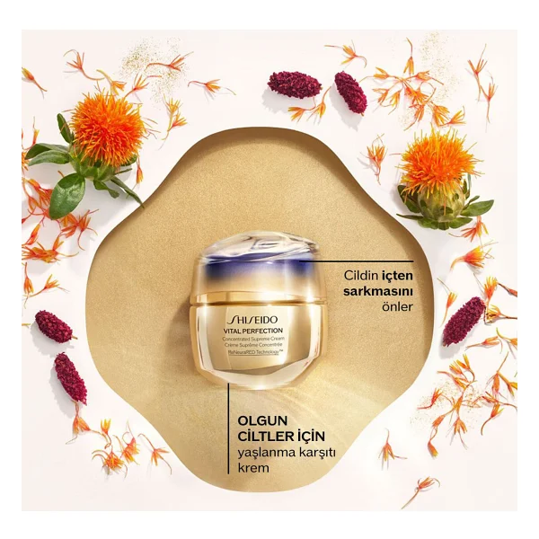 Shiseido Vital Perfection Concentrated Supreme 30 ml Yaşlanma Karşıtı Krem - Görsel 6
