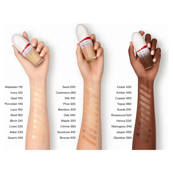 Shiseido Revitalessence Skin Glow Spf 30 210 Birch 30 Ml Likit Fondöten - Görsel 2